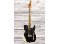 Fender Custom Shop 1952 Telecaster Super Heavy Relic 1-Piece Quartersawn MN Aged Black Fender Custom Shop 1952 Telecaster Super Heavy Relic 1-Piece Quartersawn MN Aged Black